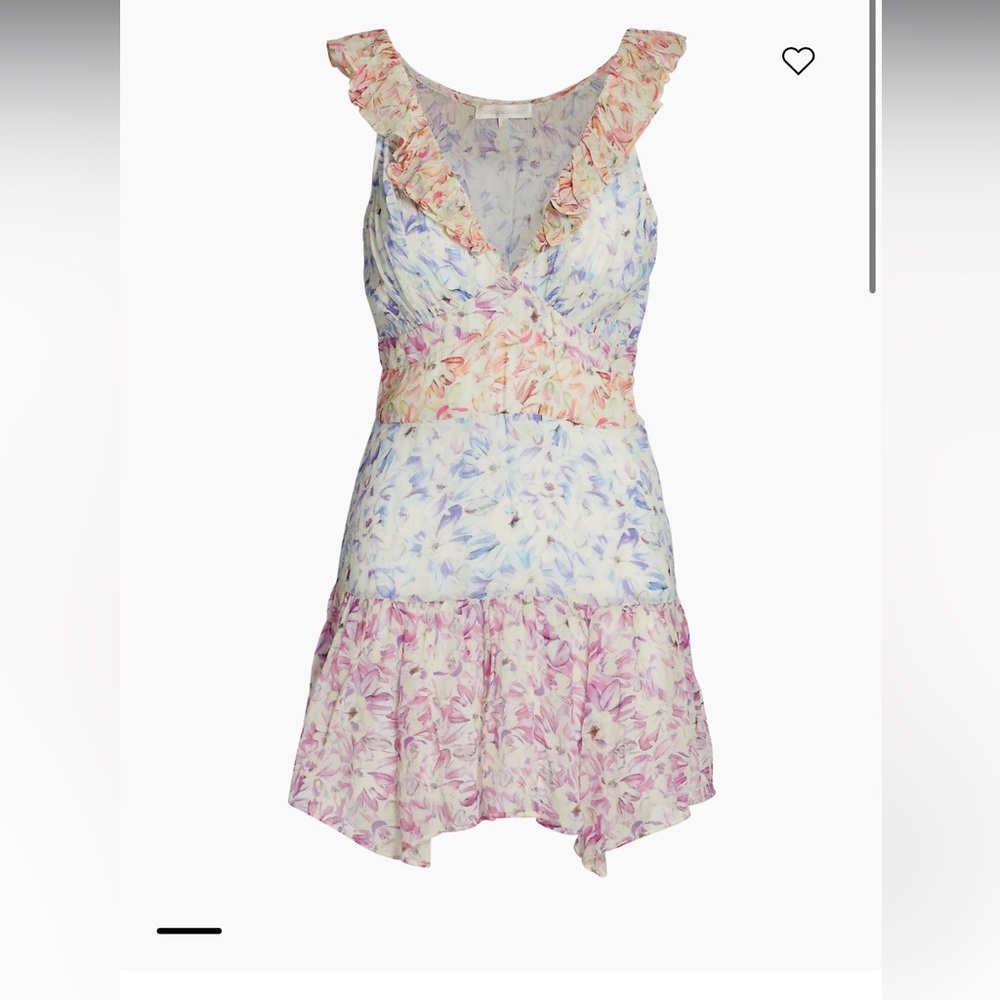 LoveShackFancy Seneca Silk Minidress